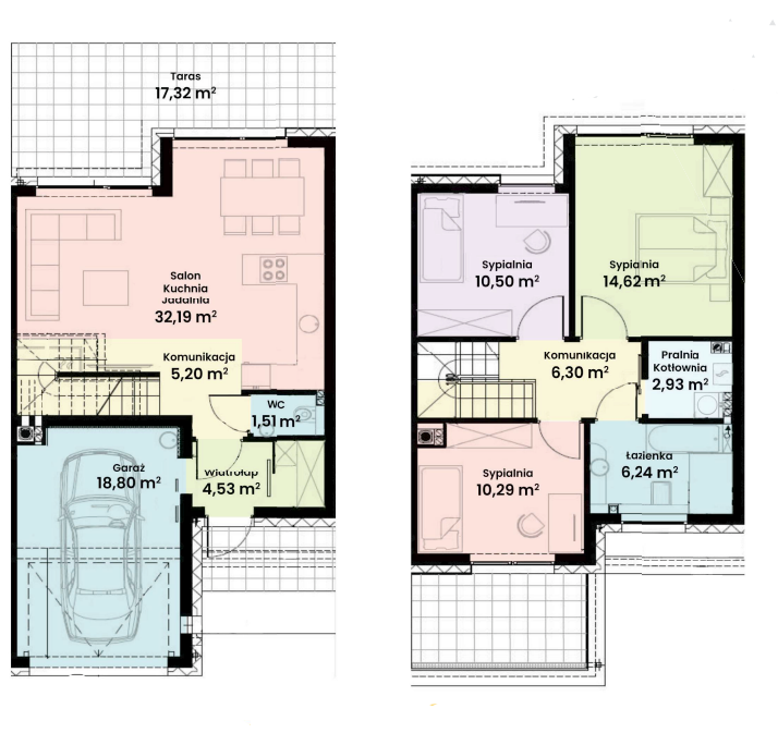 Plan of the flat.