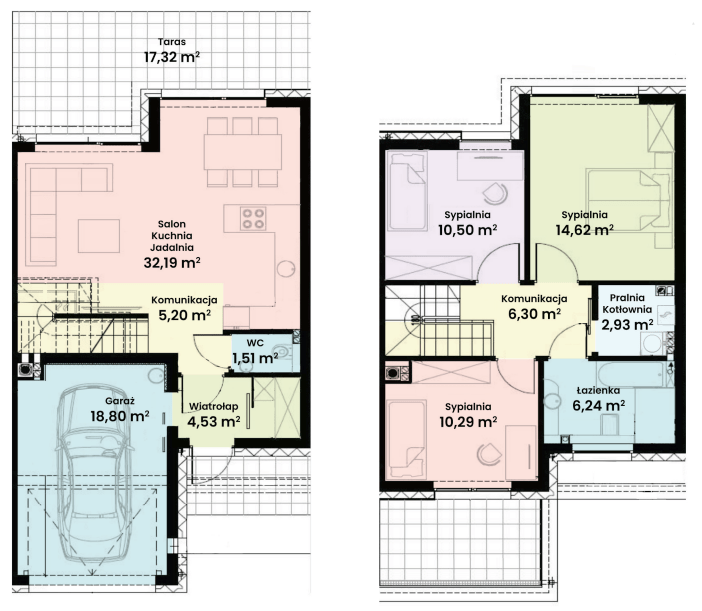 Plan of the flat.