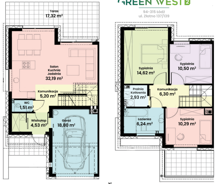 Plan of the flat.