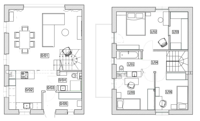 Plan of the flat.